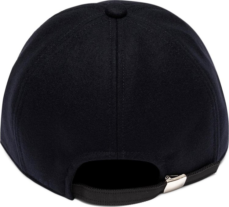 Sacai Melton S Cap Navy