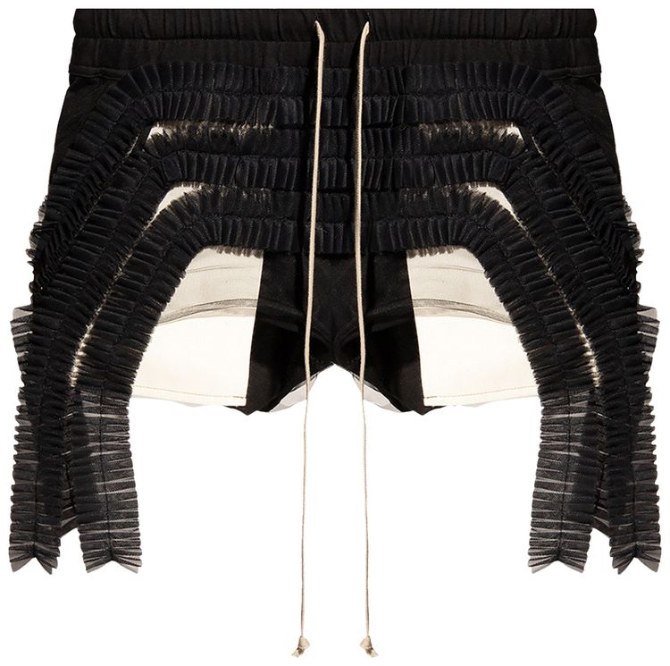 Rick Owens Georuffle Boxers Black