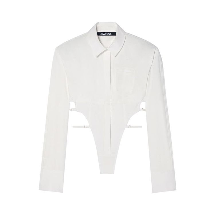 Jacquemus La Chemise Body White