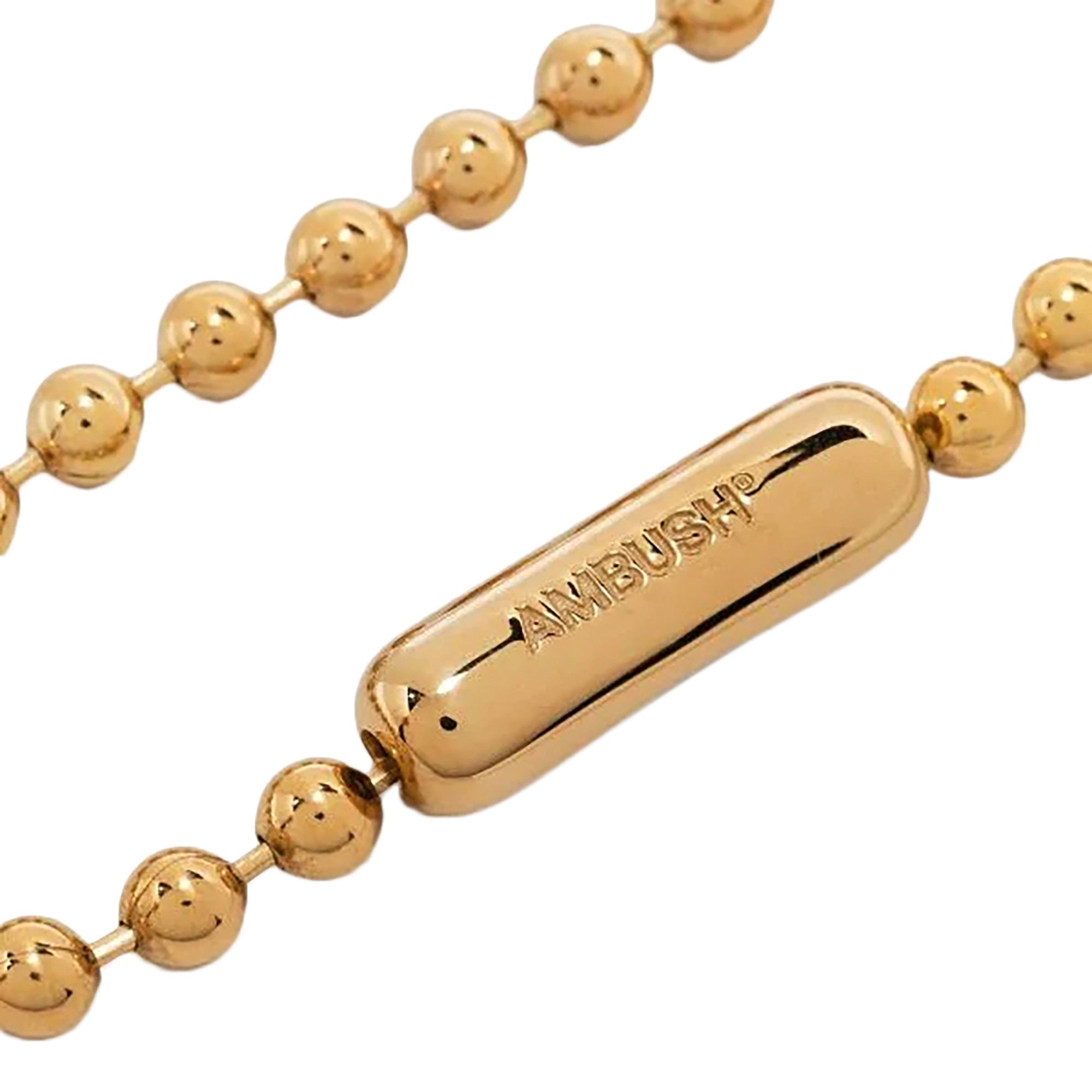 Buy Ambush Ball Chain Bracelet 'Gold' - BWOA015S21MET0017600 GOLD