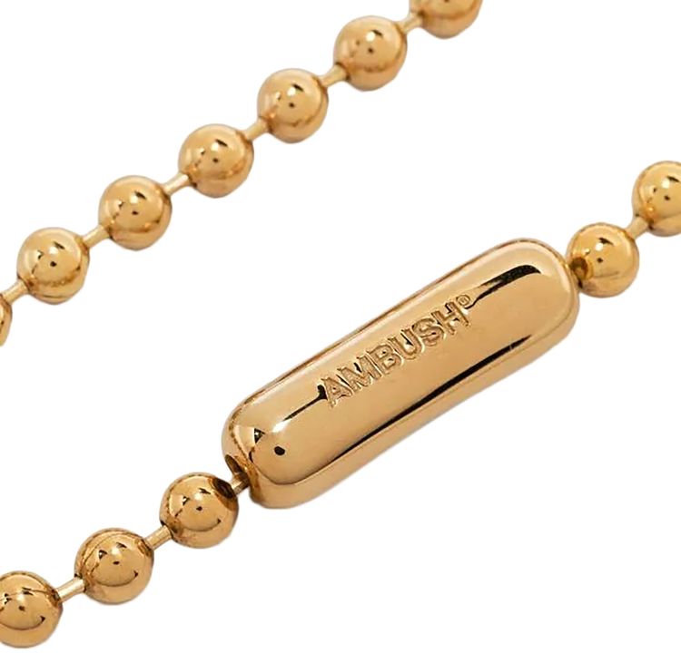 Ambush Ball Chain Bracelet Gold