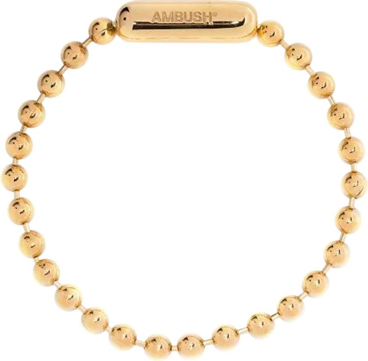 Buy Ambush Ball Chain Bracelet 'Gold' - BWOA015S21MET0017600 GOLD | GOAT AU