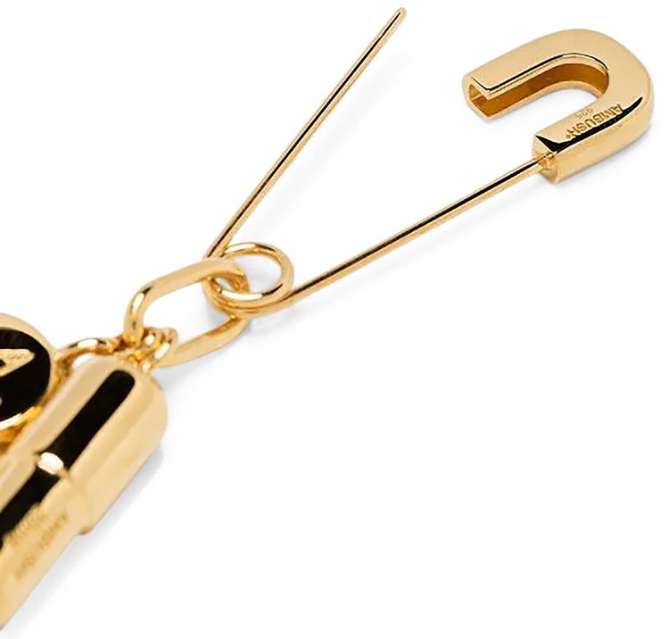 Ambush Pill Charm Earring 2 Gold
