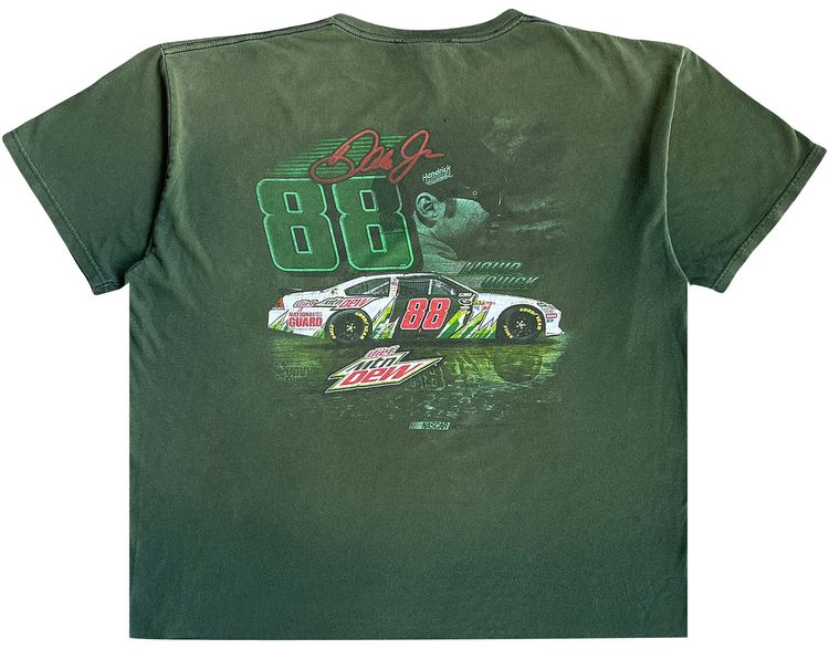 Vintage Dale Earnhardt Jr Tee Green