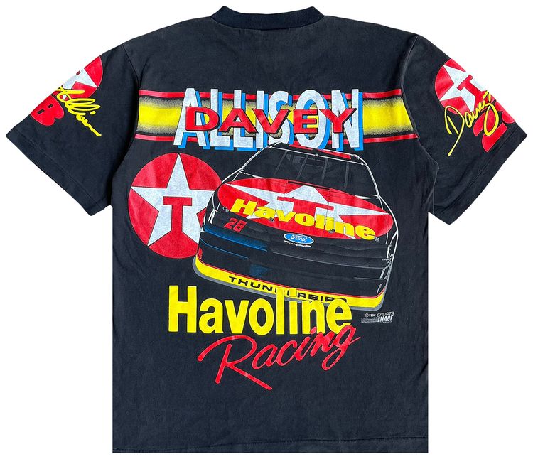 Vintage Davey Allison Racing Tee Black
