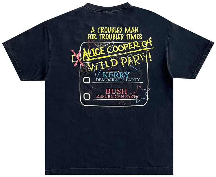 Vintage Alice Cooper Elected Tee Black