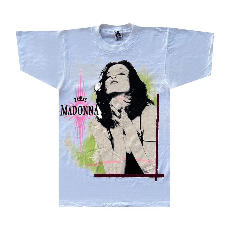 Vintage Madonna Like a Prayer Tee White