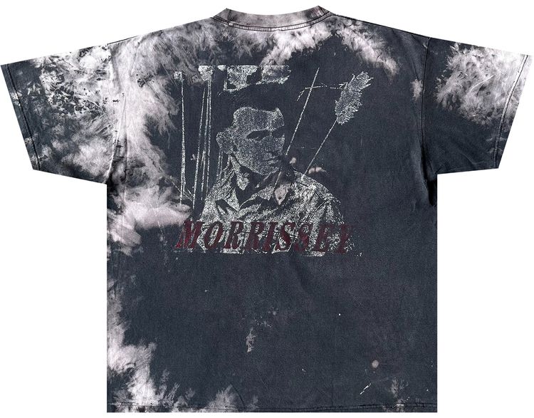 Vintage Morrissey Tie Dye Tour Tee Grey