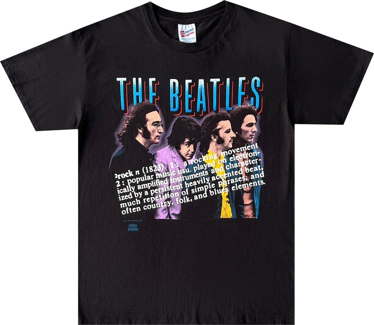 Vintage The Beatles Definition of Rock Tee 'Black'