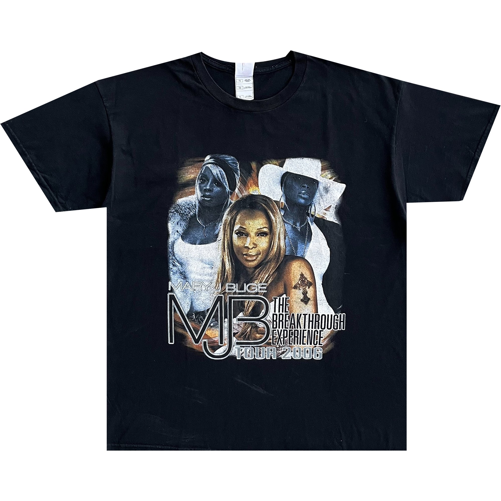 Buy Vintage Mary J. Blige Tour Tee 'Black' - 2903 120060103MJBT