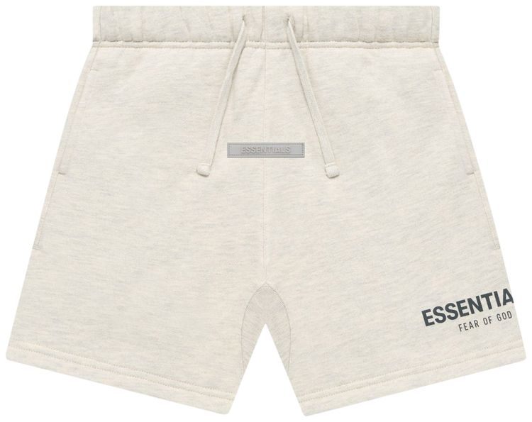 Fear of God Essentials Kids Sweatshort Light Heather Oatmeal