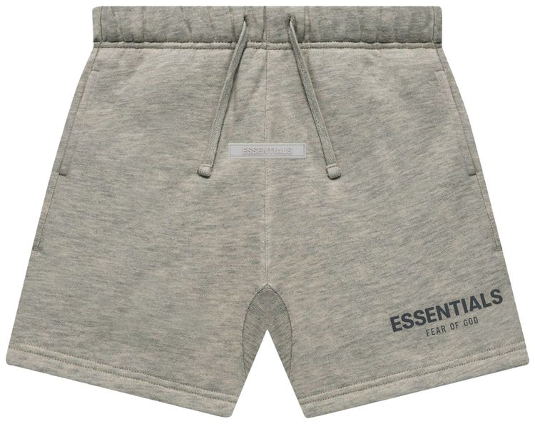 Fear of God Essentials Kids Sweatshort Dark Heather Oatmeal