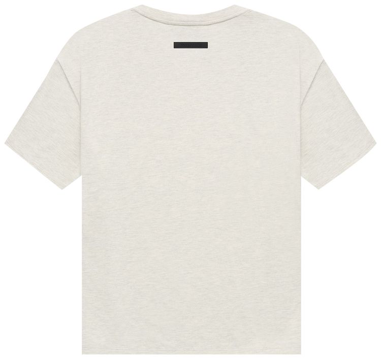 Fear of God Essentials Short Sleeve Tee Light Heather Oatmeal