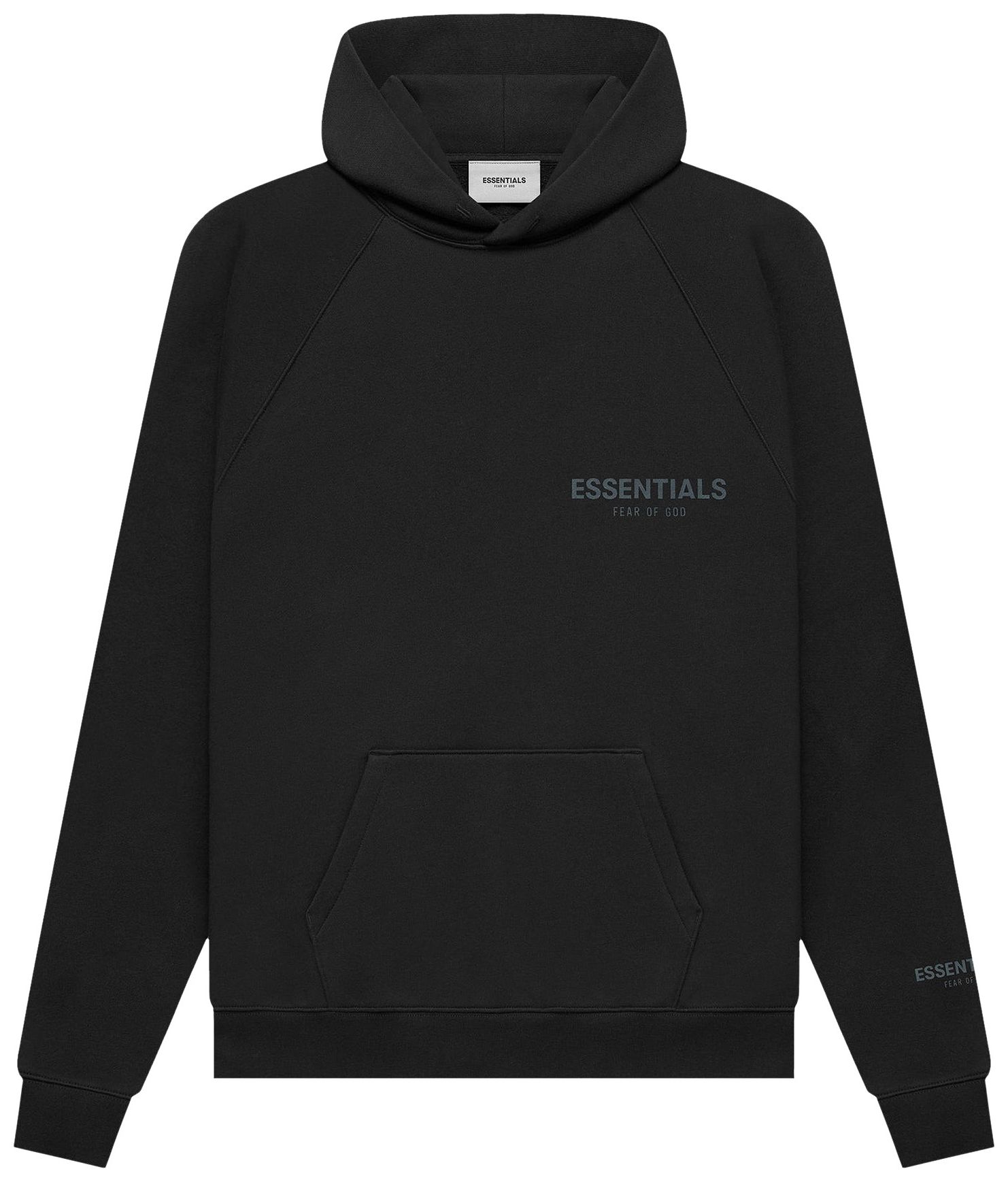 Buy Fear of God Essentials Pullover Hoodie 'Black' 192SU212070F GOAT