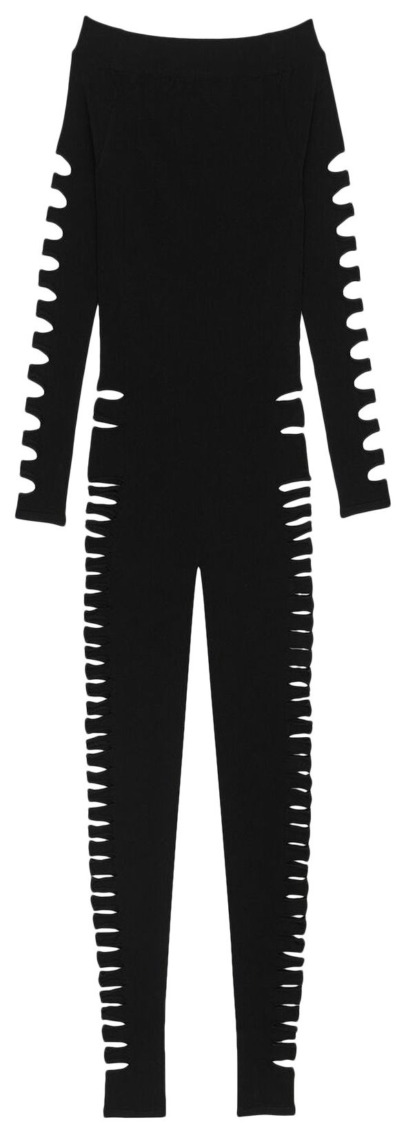 Saint Laurent Fitted Jumpsuit Noir