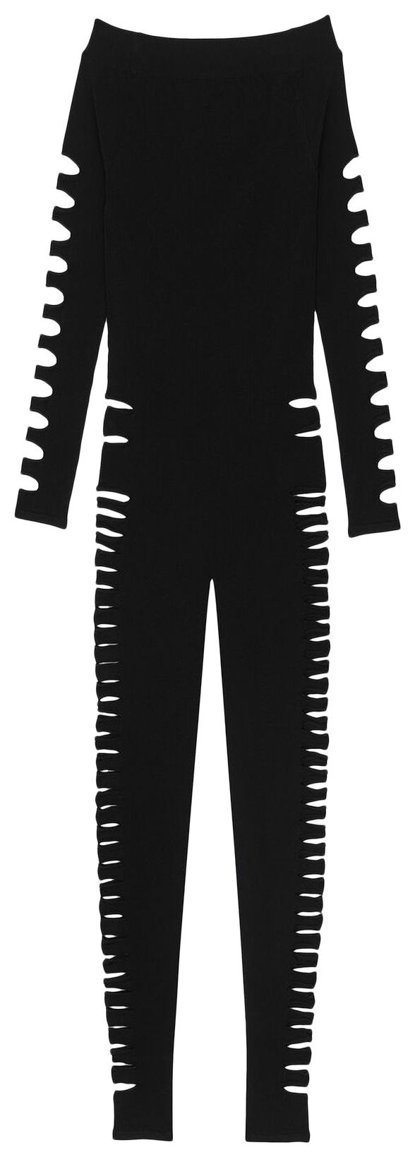 Saint Laurent Fitted Jumpsuit Noir