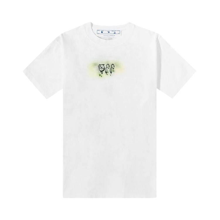 off white multicolor t shirt
