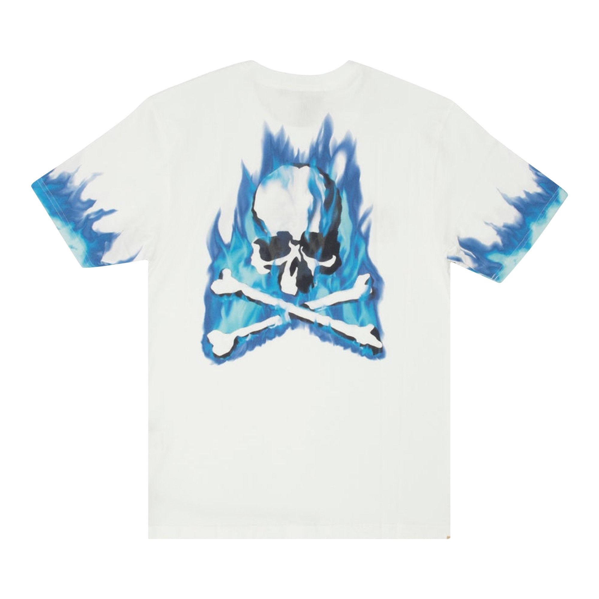 Buy Mastermind World T-Shirt 'White/Blue' - MW21S07 TS032 014 WHIT