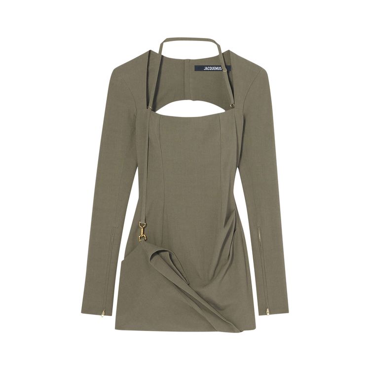 Goat Robe Buy Jacquemus La Robe Esca 'Khaki' - 213DR004 1070 560 | GOAT UK