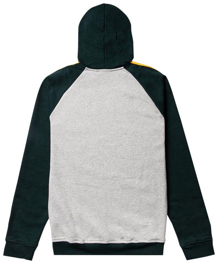 adidas x Noah 3S Hoody Medium Grey HeatherGreen Night