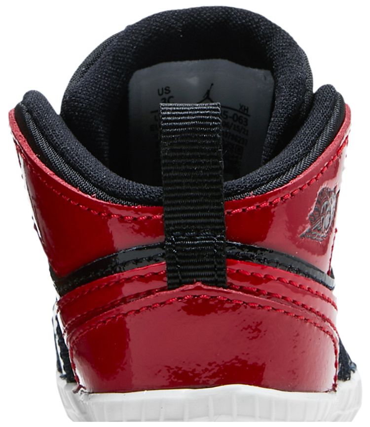Air Jordan 1 Retro High OG Crib Patent Bred