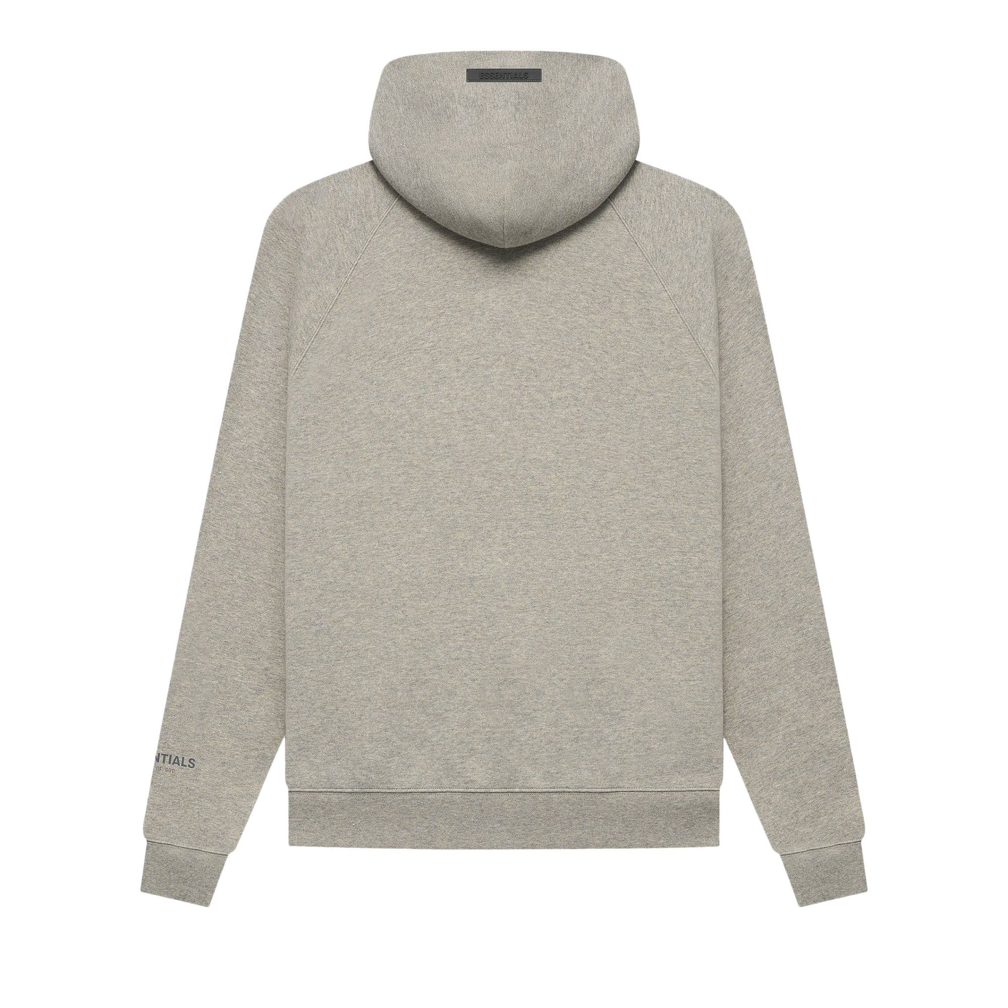 Buy Fear of God Essentials Hoodie 'Dark Heather Oatmeal