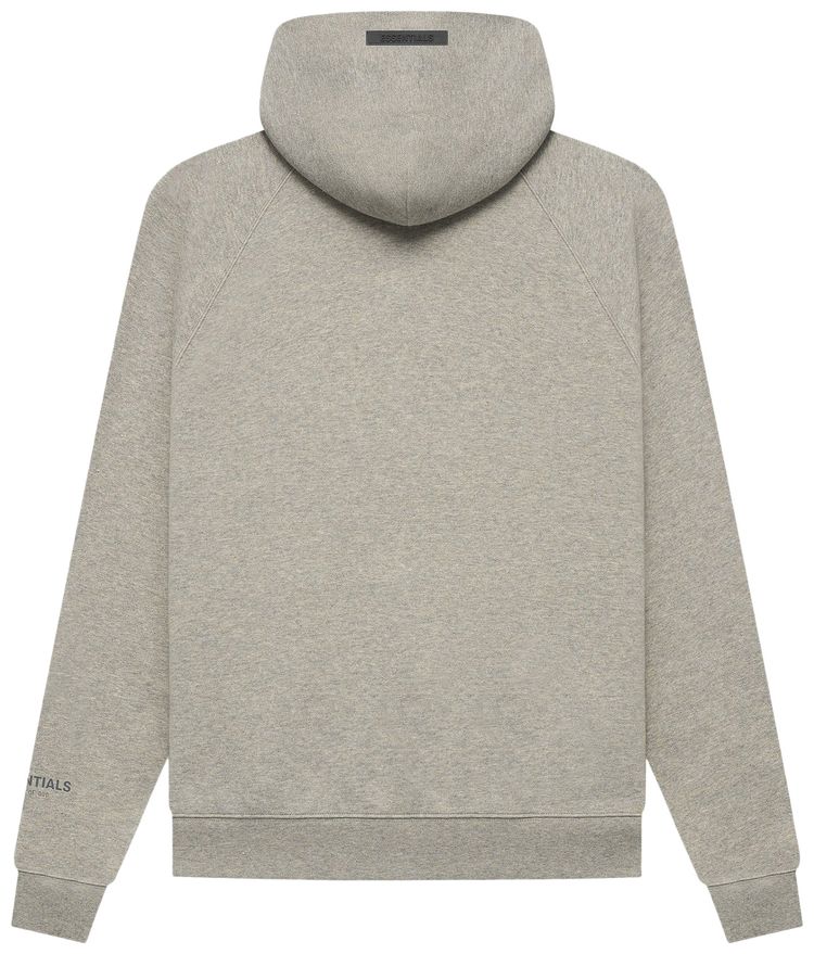 Fear of God Essentials Hoodie Dark Heather Oatmeal