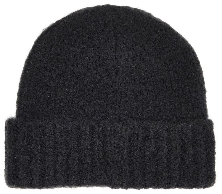 Supreme Gradient Stripe Beanie Solid Black