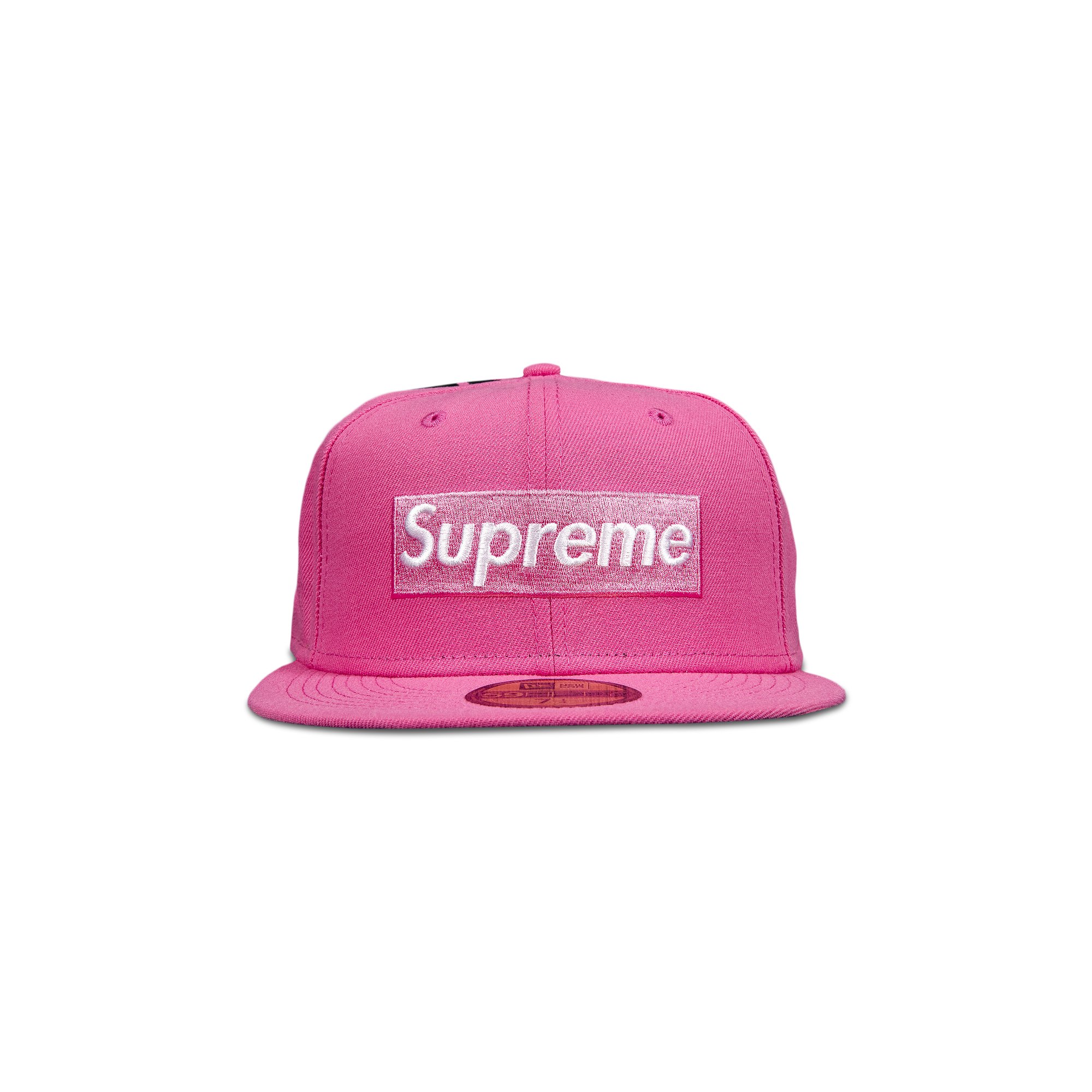 Buy Supreme x New York Yankees Box Logo New Era 'Pink' - FW21H35