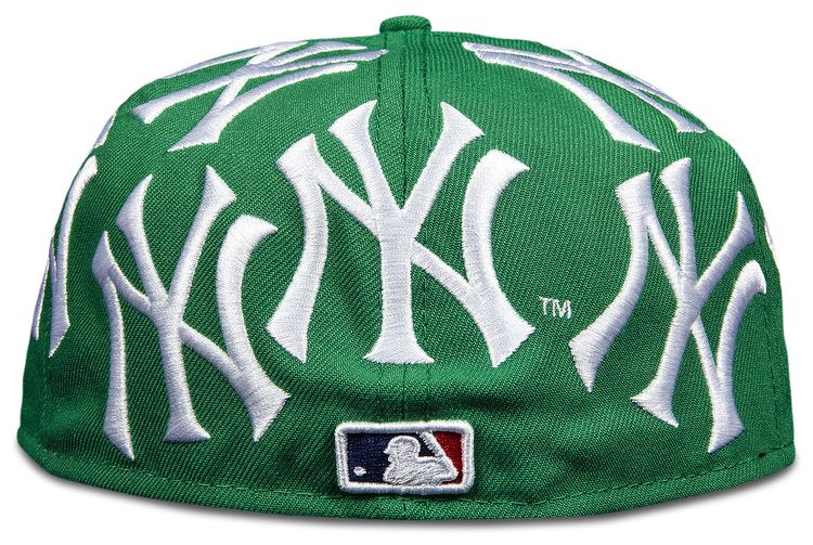 Supreme x New York Yankees Box Logo New Era Green
