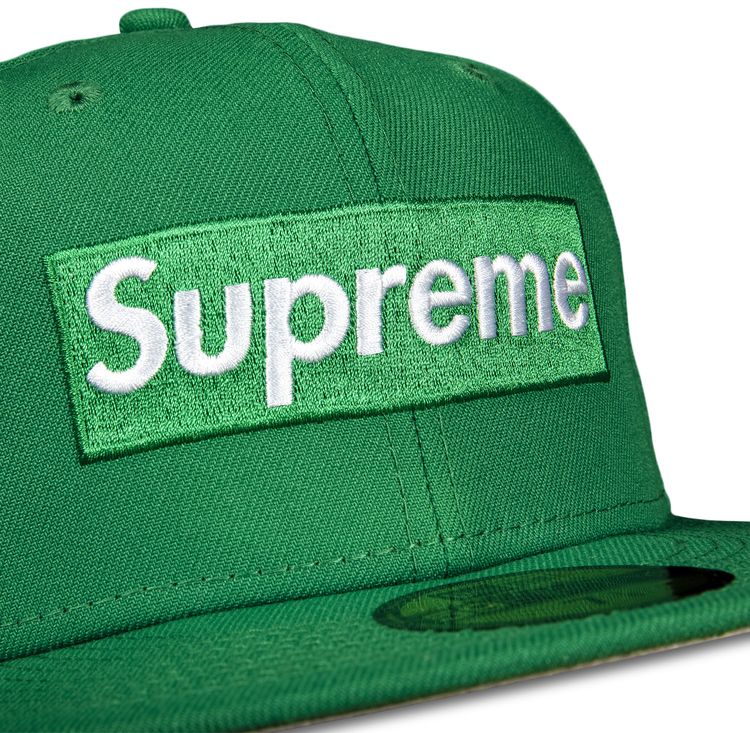 Supreme x New York Yankees Box Logo New Era Green