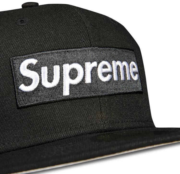 Supreme x New York Yankees Box Logo New Era Black