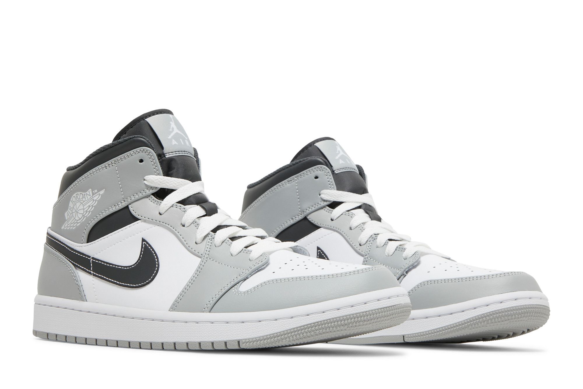 Nike air jordan 1 mid gray shop