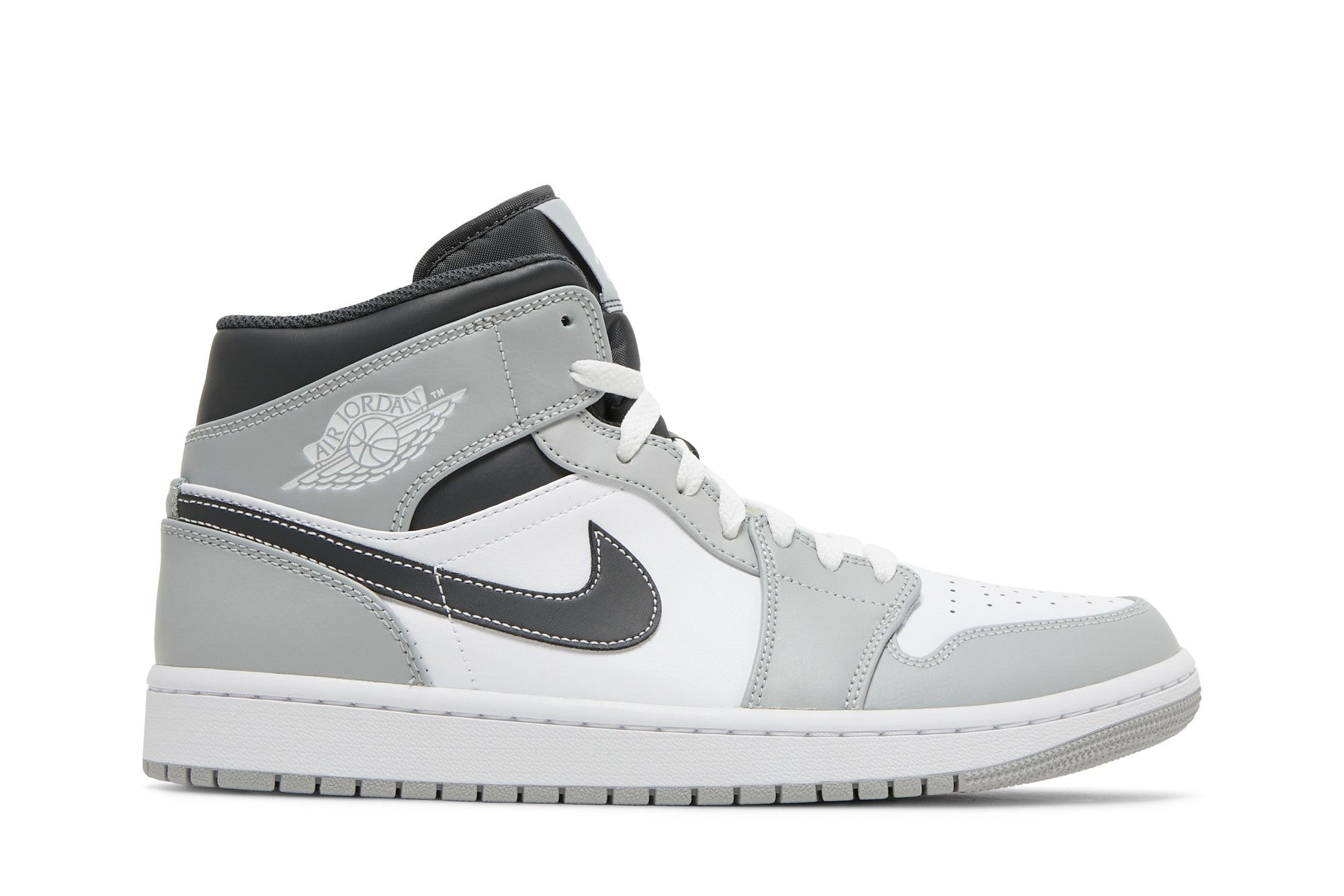 Air Jordan 1 Mid 'Light Smoke Grey' | GOAT