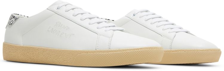 Saint Laurent SL 06 Court Leather Leopard