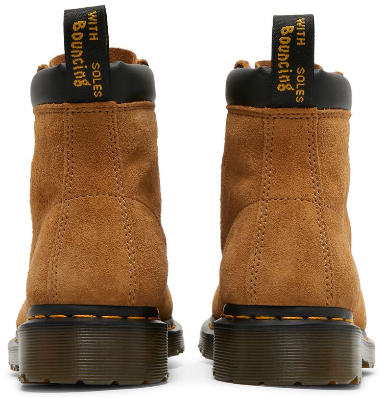 Stussy x Dr Martens 939 Suede Ankle Boots Chestnut