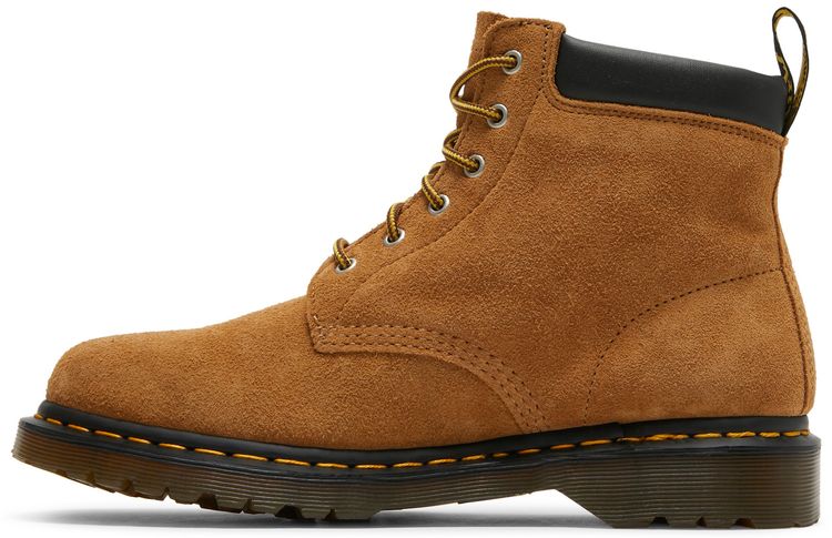 Stussy x Dr Martens 939 Suede Ankle Boots Chestnut