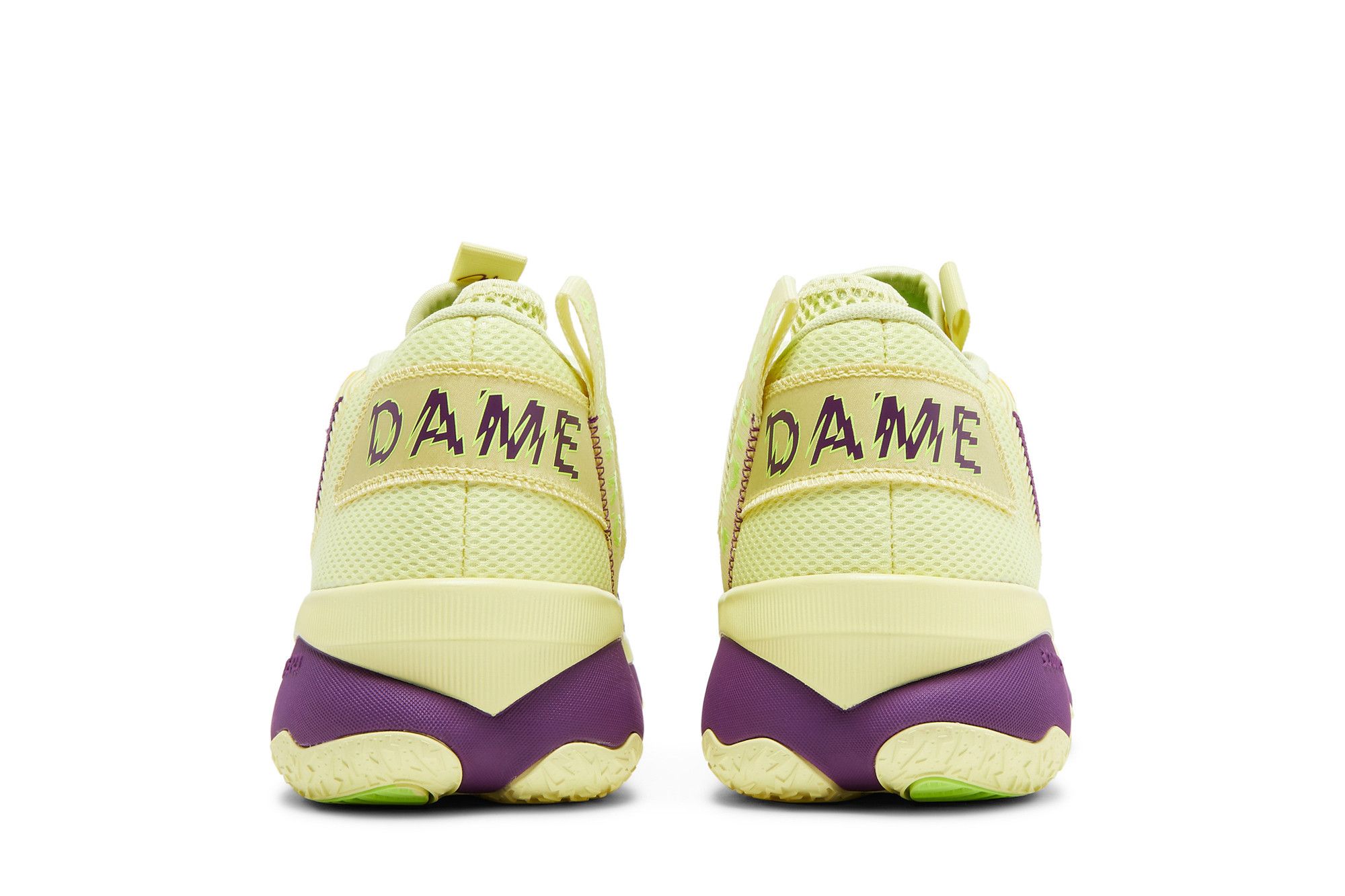 Adidas Dame 8 Dame Time Basketball Mens Yellow Purple GY0383