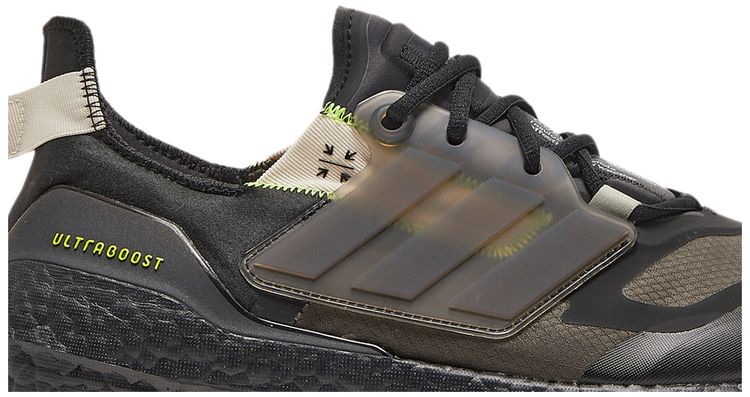 Adidas UltraBoost 22 ColdRDY Black Solar Yellow