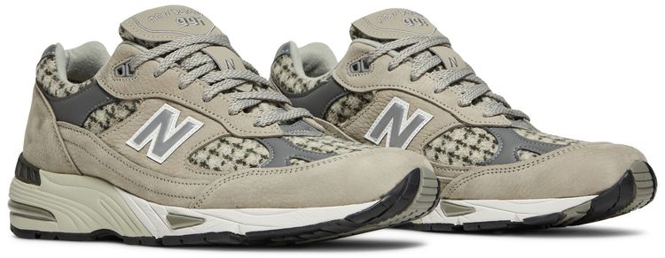 Harris Tweed x New Balance 991 Made In England Houndstooth