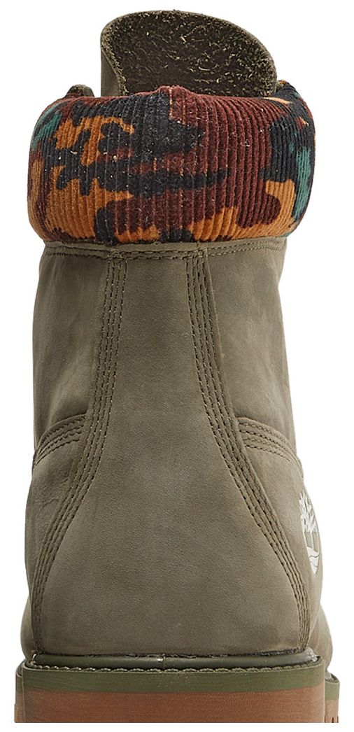 Timberland 6 Inch Heritage Warm Lined Boot Dark Green Camo