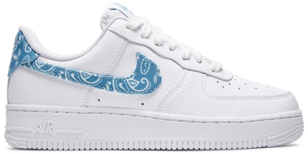 Nike Women's Air Force 1 '07 Essentials 'blue Paisley'