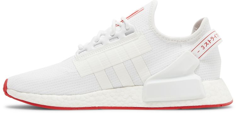 Adidas NMD R1 V2 White Scarlet