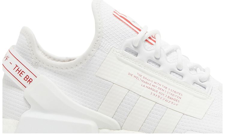 Adidas NMD R1 V2 White Scarlet