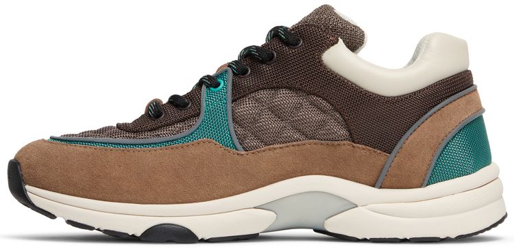 Chanel Sneaker Brown Green