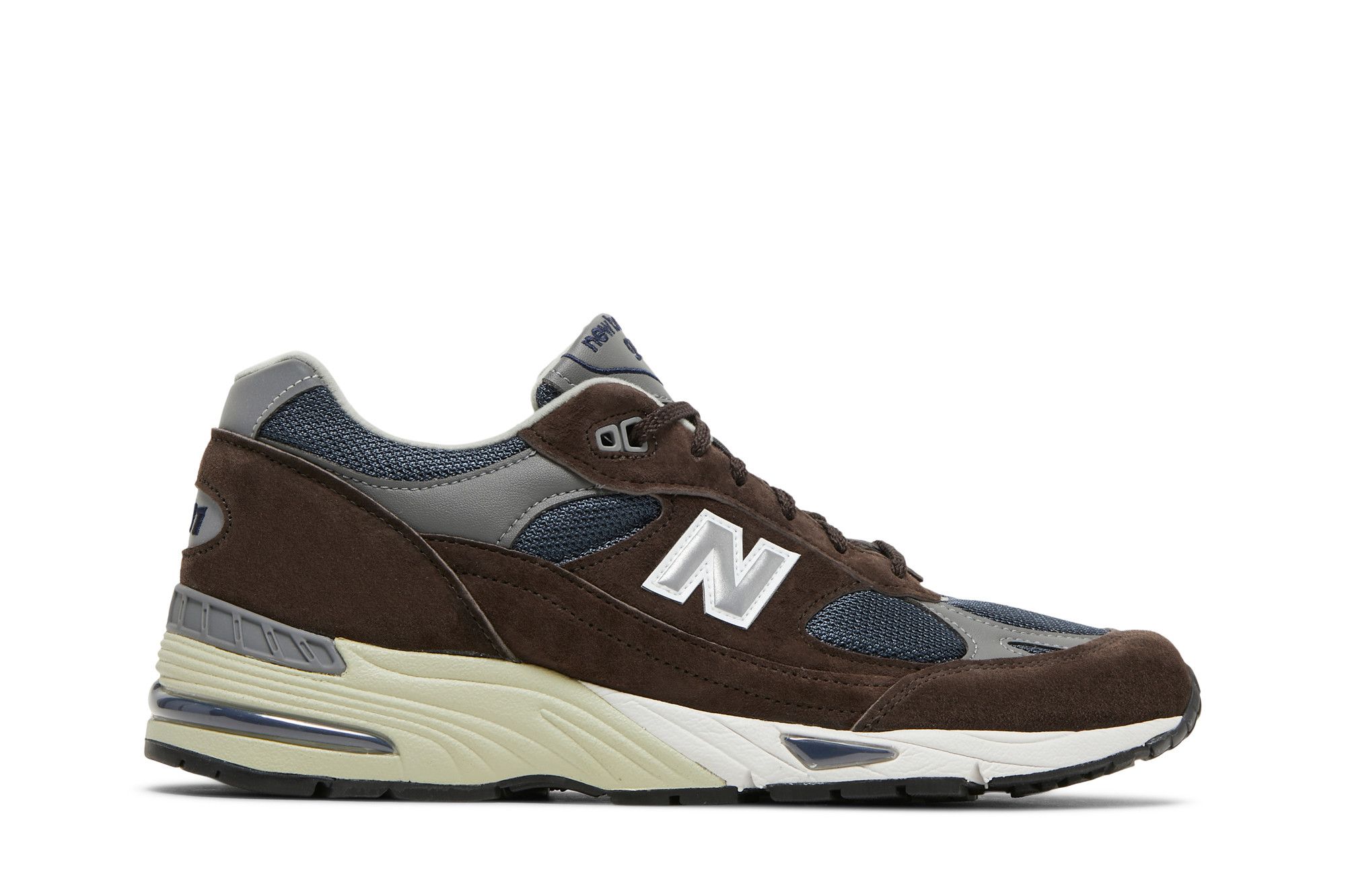 New balance 991 best sale brown