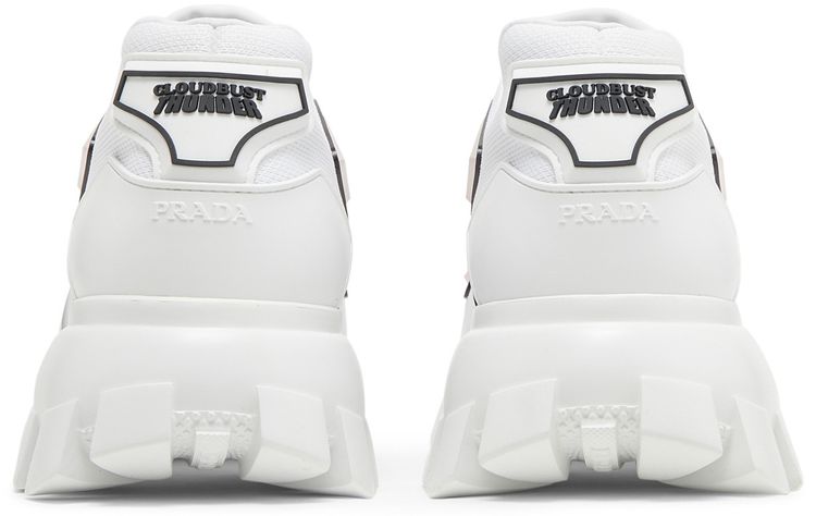 Prada Cloudbust Thunder Knit White Red