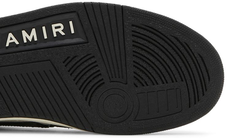 Amiri Skel Top High White Black