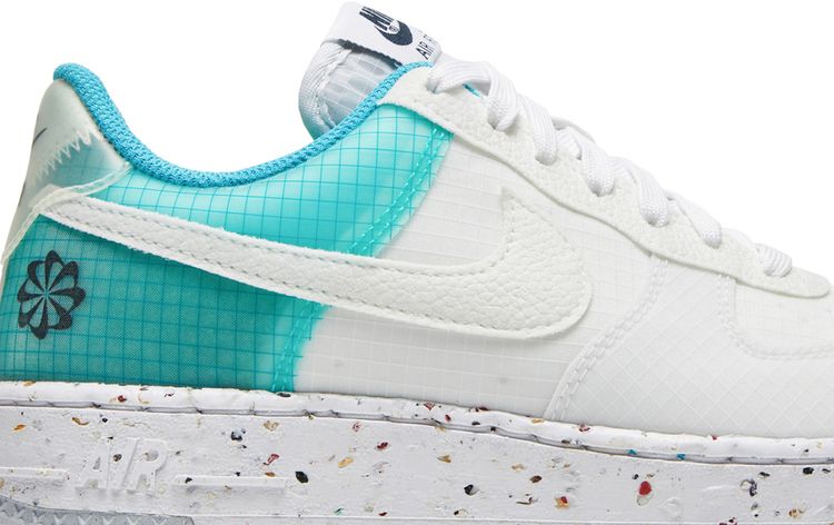 Nike Wmns Air Force 1 Crater Move To Zero   White Dynamic Turquoise