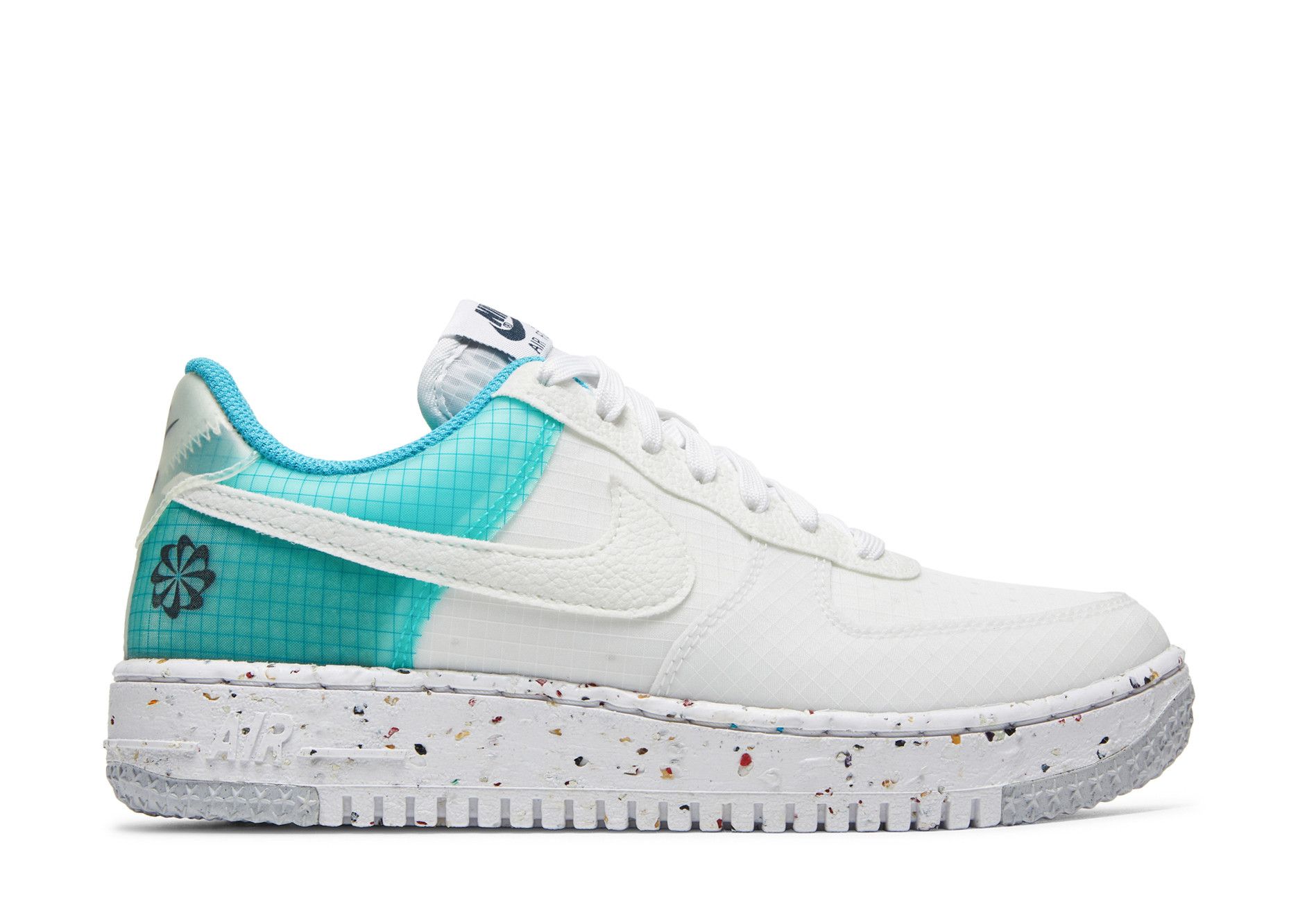 Buy Wmns Air Force 1 Crater Move To Zero White Dynamic Turquoise DO7692 101 GOAT